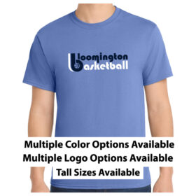 bloomington basketball coaches longsleeve printed performance tee (st350ls)