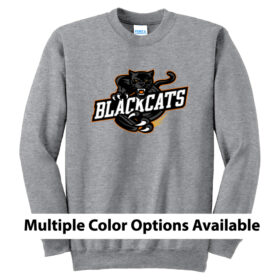 blackcats hockey embroidered unrl crossover hoodie ii