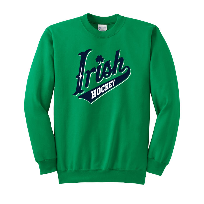 raha boosters printed fleece crewneck sweatshirt (pc90)