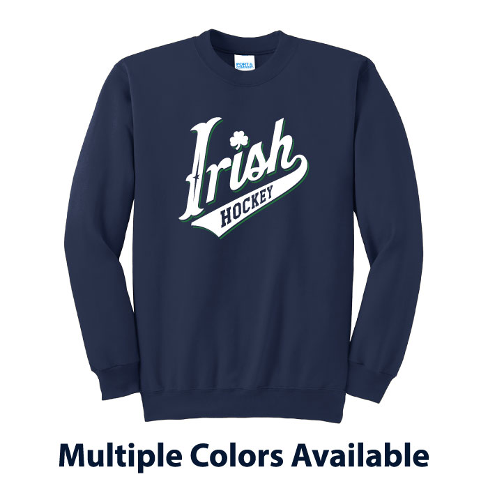 raha boosters printed fleece crewneck sweatshirt (pc90)