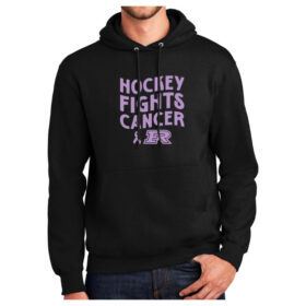 Elk River Hockey Fights Cancer - Printed Pullover Hoodie (PC90H)