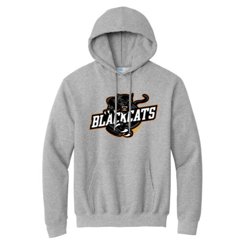 blackcats hockey embroidered unrl crossover hoodie ii
