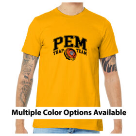 pem bulldogs trap black embroidered flexfit hat (pts30)