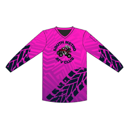 South Metro ATV - Full-Dye Long Sleeve V-Neck Jersey - Image 5