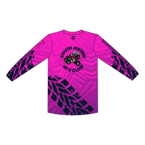 South Metro ATV - Full-Dye Long Sleeve V-Neck Jersey - Image 6