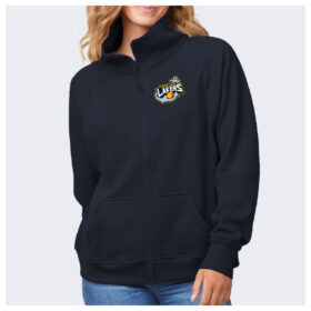 prior lake fastpitch navy printed team icon fleece hooded sweatshirt (6014161)