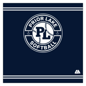 prior lake high school softball full dye blanket
