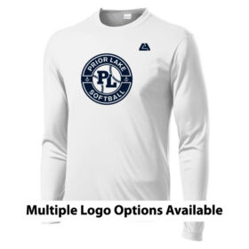 prior lake high school softball longsleeve sublimated performance tee (st350ls)