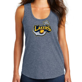 Prior Lake Fastpitch -  Navy Frost Printed Women’s Perfect Tri Racerback Tank (DM138L)