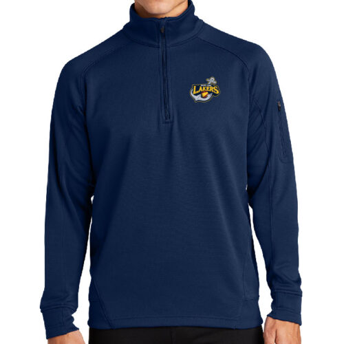 Prior Lake Fastpitch – True Navy 1/4 Zip Fleece Jacket (F247)