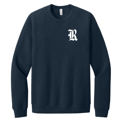 rhs girls hockey heather grey embrodiered unrl luxbreak oversized hoodie (copy)