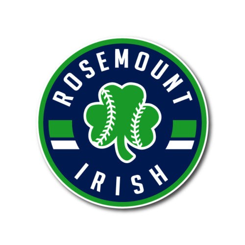 rosemount baseball helmet sticker