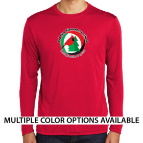 Red Pine Elementary - Longsleeve Printed Performance Tee (ST350LS)