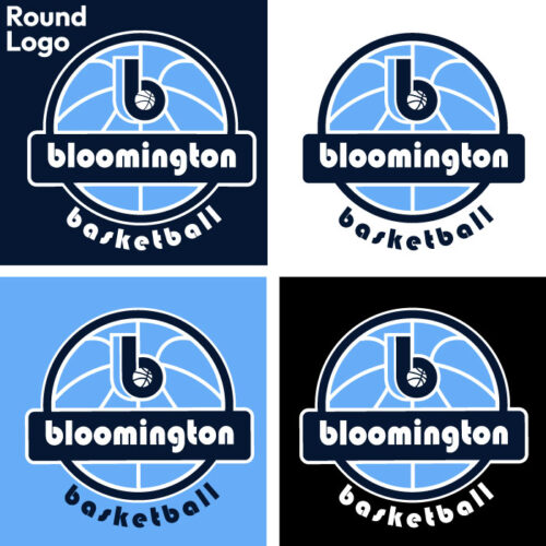 bloomington basketball coaches printed cooling performance long sleeve crew (a4288)