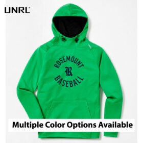 rosemount baseball navy longsleeve printed performance tee irish block (st350ls)