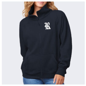 rosemount baseball navy longsleeve printed performance tee irish block (st350ls)