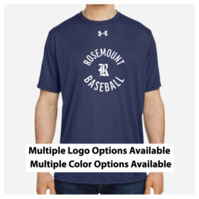 rosemount baseball printed under amour men's team tech™ t shirt (1376842)