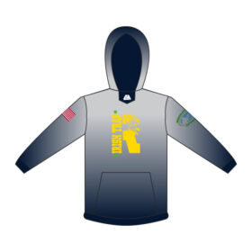 rosemount trap full dye hoodie