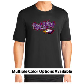 red wing hockey printed performance tee (st350)