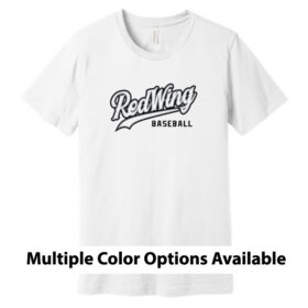 red wing baseball printed pullover hoodie (pc90h)