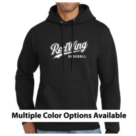 red wing baseball full dye hoodie