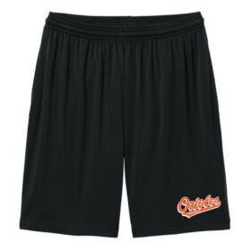 two rivers fastpitch black printed shorts (st355p)