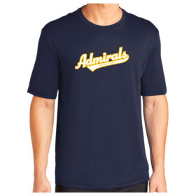 Prior Lake Admirals - Navy Printed Performance Tee (ST350)