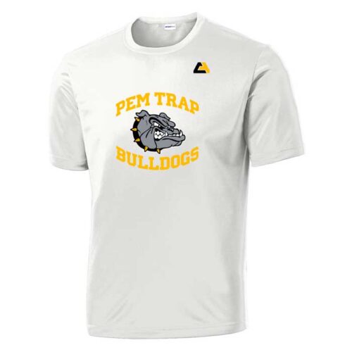 pem bulldogs trap longsleeve sublimated performance tee (st350ls)