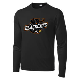 blackcats hockey embroidered unrl crossover hoodie ii