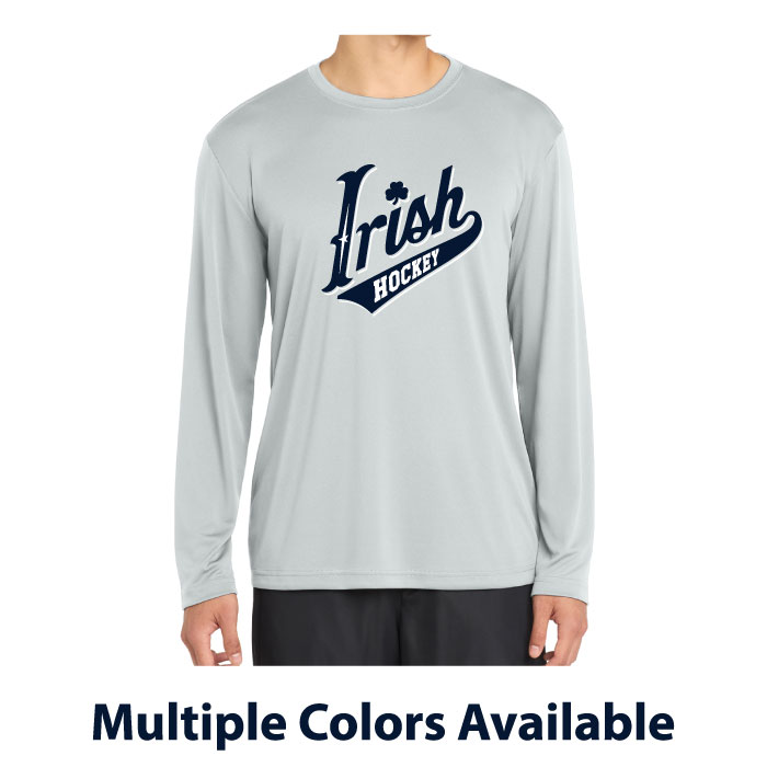 raha boosters longsleeve printed performance tee (st350ls)