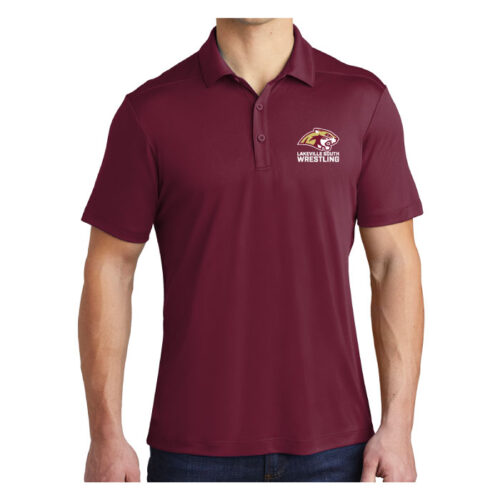 Lakeville South Wrestling - Embroidered Men's Polo (ST520) - Image 2