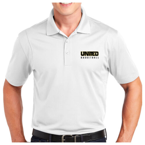 United Basketball - Embroidered Men's Polo (ST650) - Image 2