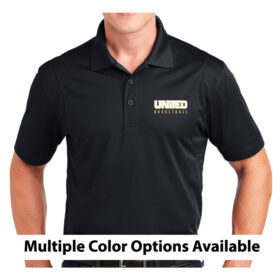United Basketball - Embroidered Men's Polo (ST650)