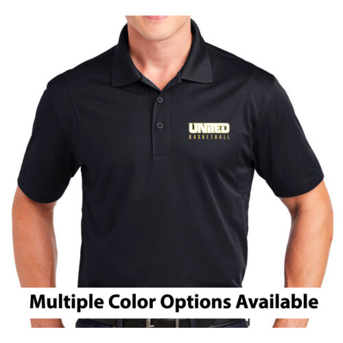United Basketball - Embroidered Men's Polo (ST650)