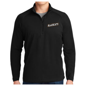 blackcats hockey embroidered unrl crossover hoodie ii