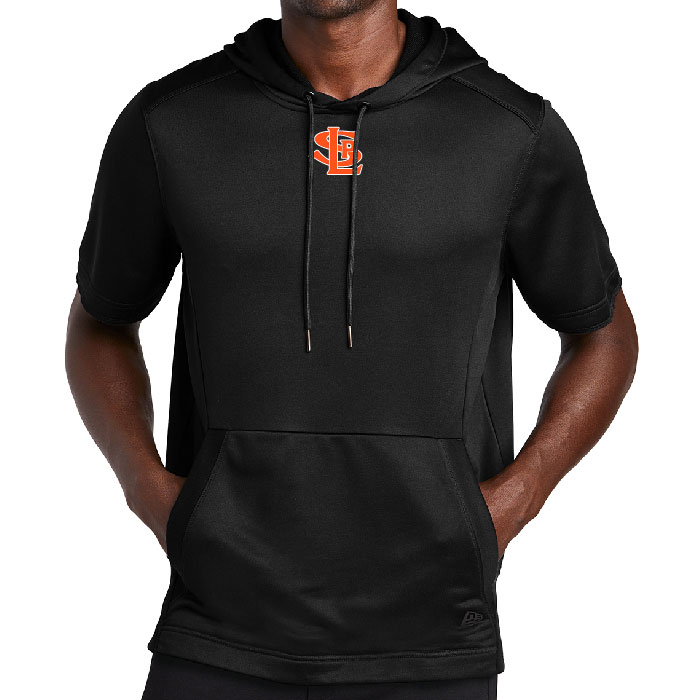 New Era Men's Performance Terry Short Sleeve Hoodie