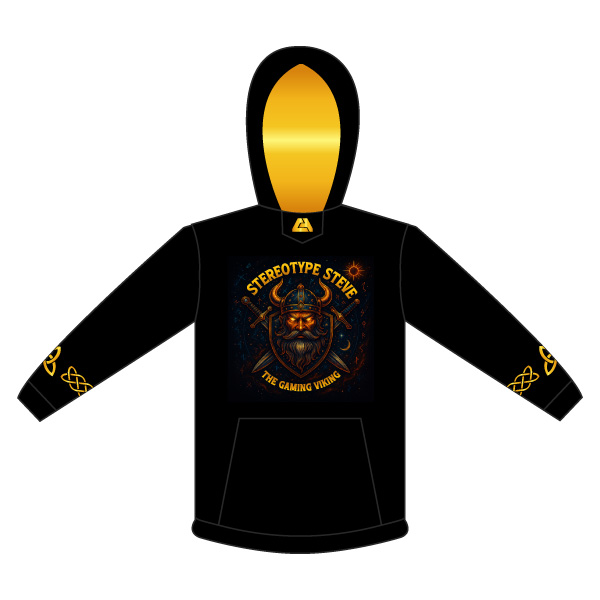 extra life nerds black printed cotton long sleeve t shirt (g2400) (copy)