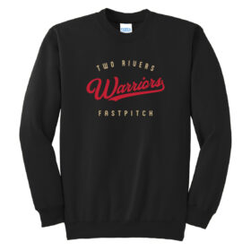 two rivers fastpitch red/white embroidered snapback baseball cap (112)