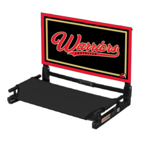 two rivers fastpitch red/white embroidered snapback baseball cap (112)