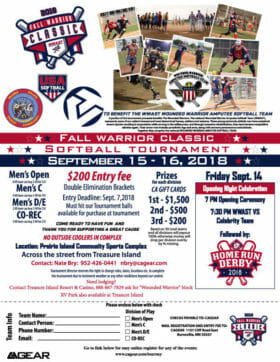 -CA Warrior Tourney - Softball Team Sign-up Sheet-