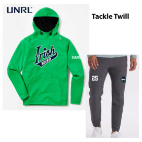 raha boosters unrl package crossover ii hoodie w/ unrl performance pant (tackle twill)