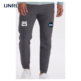 raha boosters gray embroidered unrl performance pant