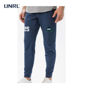raha boosters navy embroidered unrl performance pant
