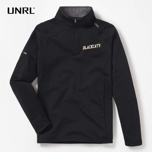 blackcats hockey embroidered unrl crossover hoodie ii