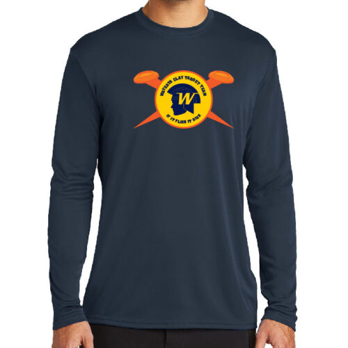 Wayzata Clay Target Team - Printed Longsleeve Performance Tee Shirt (PC380LS) - Image 2